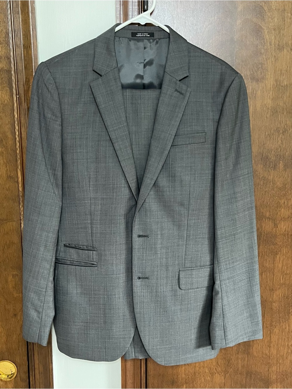 Express men’s suit jacket and pants